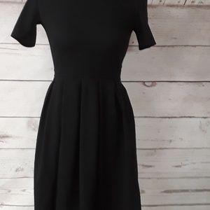 Lularoe XS Black Amelia Dress. LLR